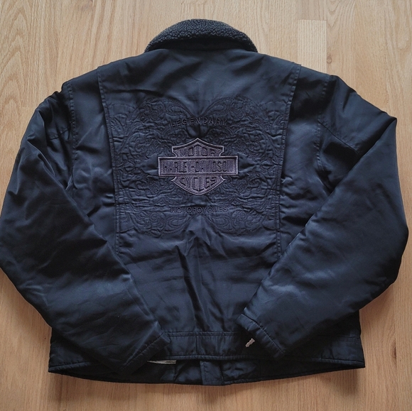 Harley-Davidson Jackets & Blazers - Women's Harley Davidson Nylon Motorcycle Riding Jacket